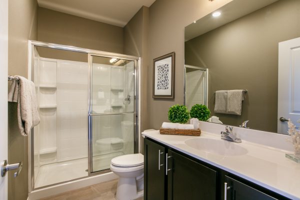 Capricho Floorplan Master Bathroom at Inspiración