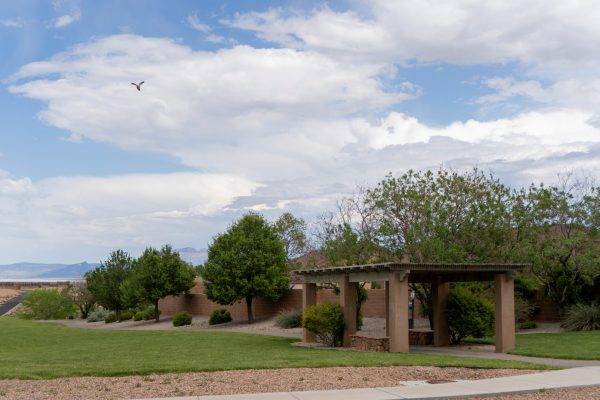 Gazebo with mountain landscape at Inspiracion