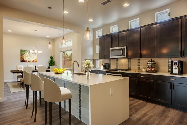 Well appointed kitchen with island at Vista Azul