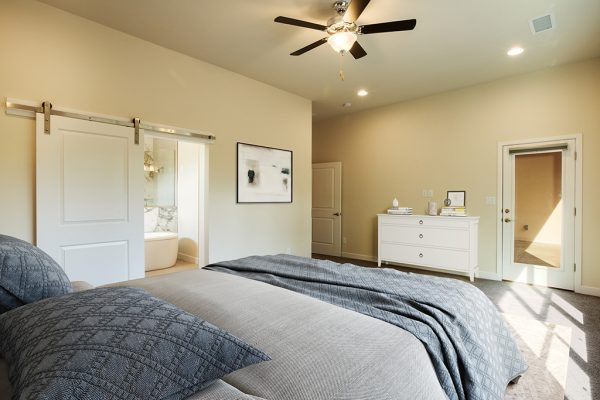 Master bedroom in the Vista Azul community