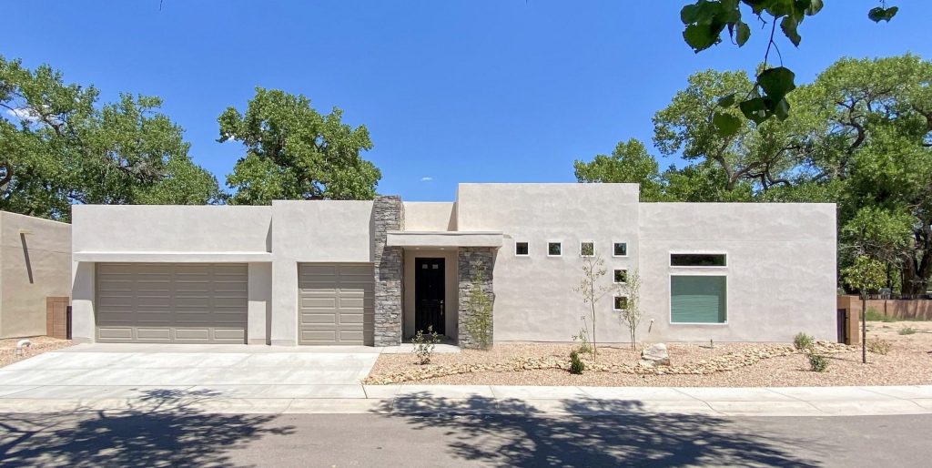 The Cielo 3 car garage home in the Vista Azul community in Albuquerque.